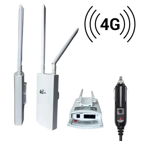 Internet Rodoviária portátil 12/24V 4G LTE — foto do produto