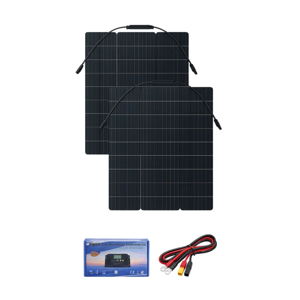 Kit painel solar 150W 410×106 mm — foto do produto